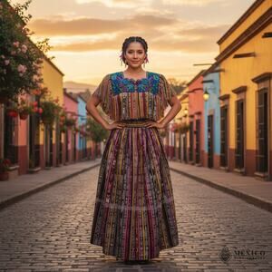 Cape huipil One of a kind  wearable art